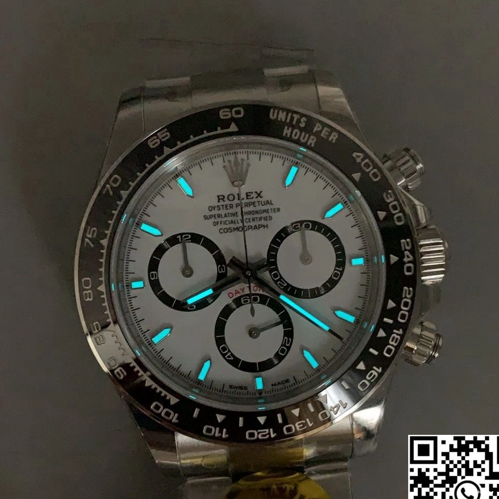 4131 VS Daytona Cosmograph Black Bezel Rolex Movement Factory M126500LN-0001 0809